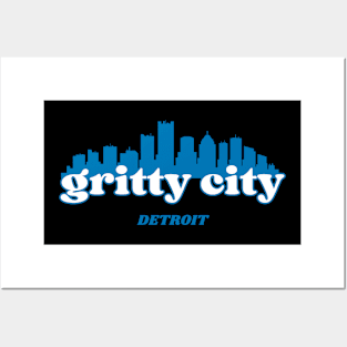 Detroit Gritty City Posters and Art